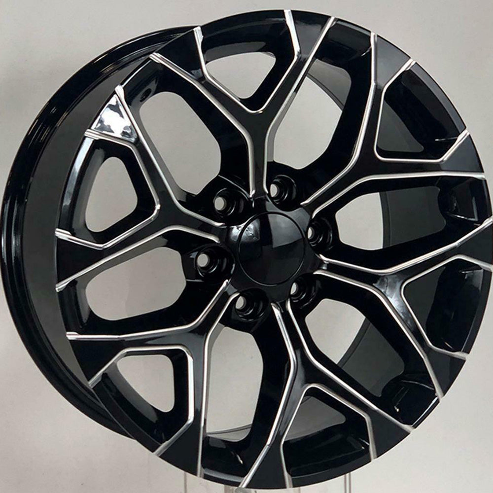Replica G09 Black Milled Wheel