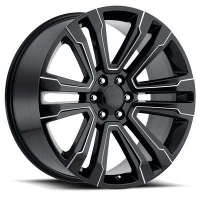 Replica G10 Black Milled Wheel