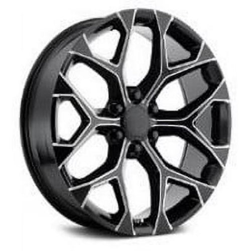 Replica GH01 Black Milled Wheel
