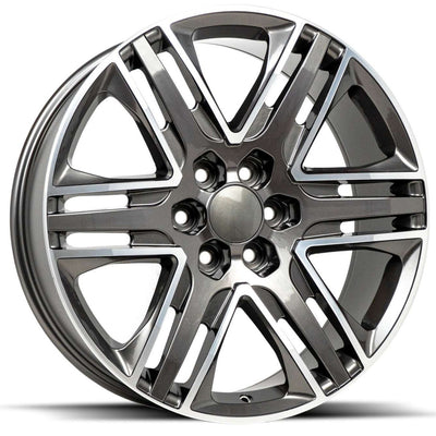 Replica RP051 Gunmetal Machined Wheel
