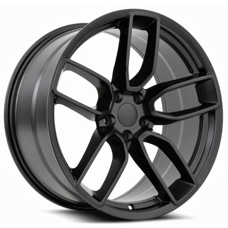 Replica RP22 Matte Black Wheel