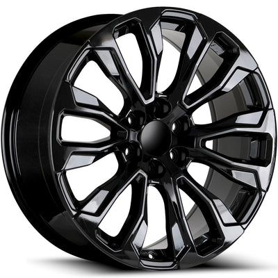 Replica RP29 Gloss Black Wheel