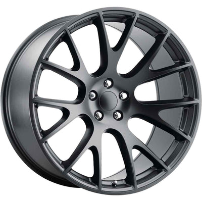Replica Tech RT10 Satin Black wheel
