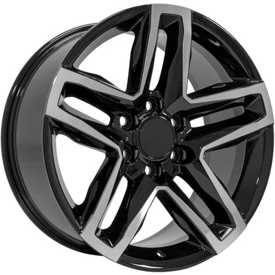 Replica Tech RT14 Black Machined Wheel
