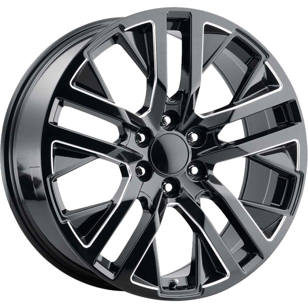 Replica Tech RT15 Black Milled Wheel