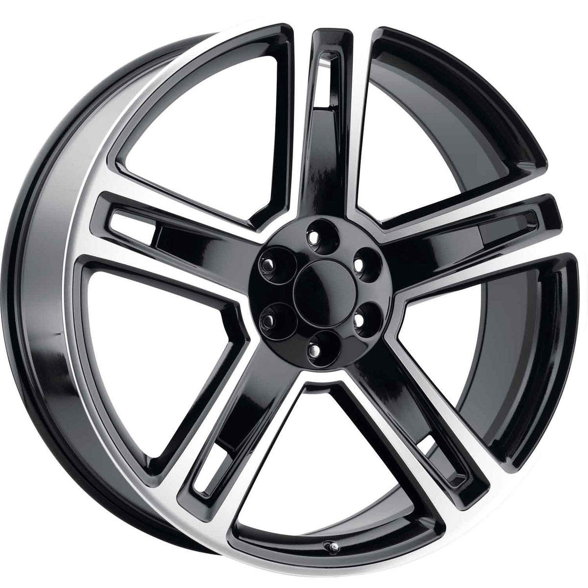 Replica Tech RT18 Black Machined Wheel