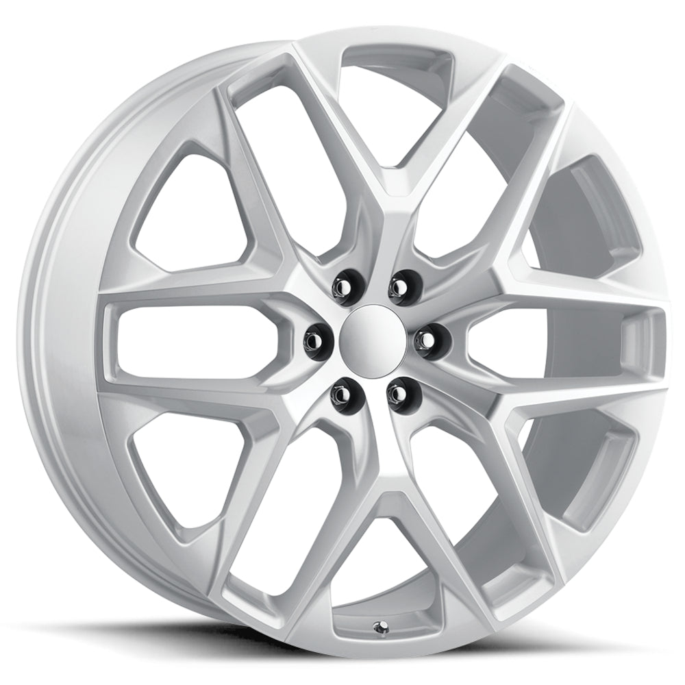 Replica Tech RT28 Silver Machined Wheel