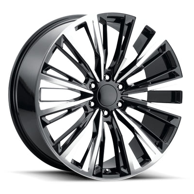 Replica Tech RT29 Black Polished Wheel