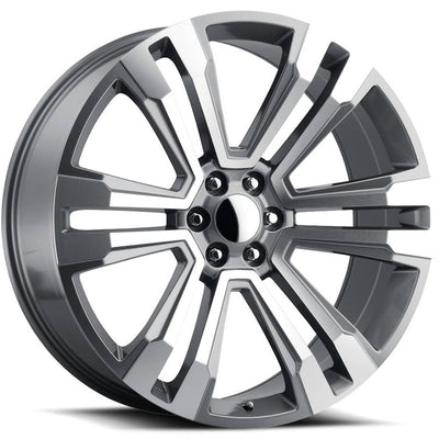 Replica Tech RT4 Gray Machined Wheel