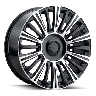 Replica Tech RT42 Black Machined Wheel