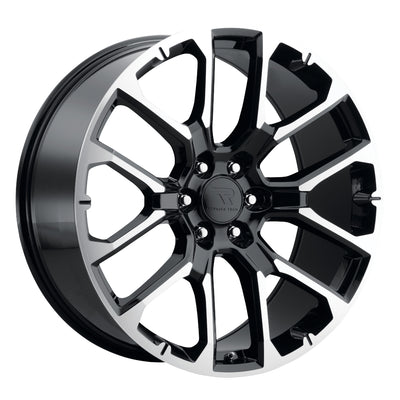 Replica Tech RT47 Black Machined Wheel