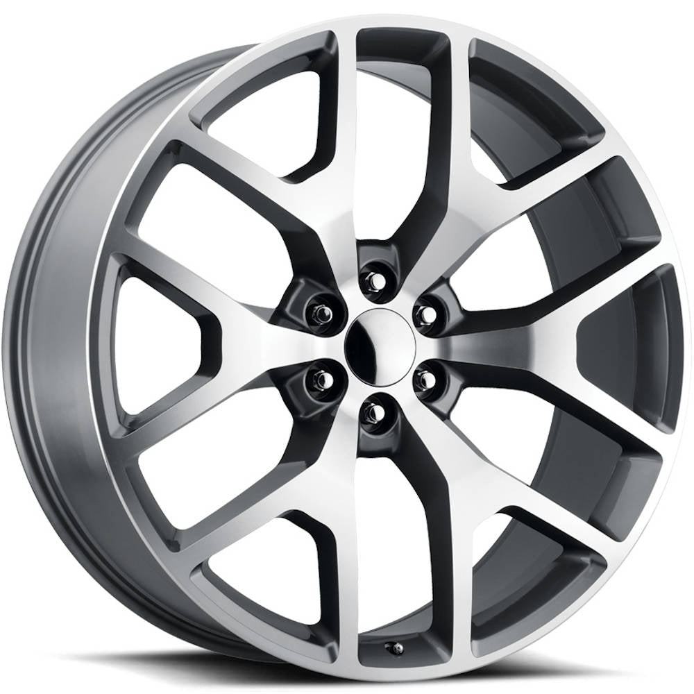 Replica Tech RT6 Gray Machined Wheel