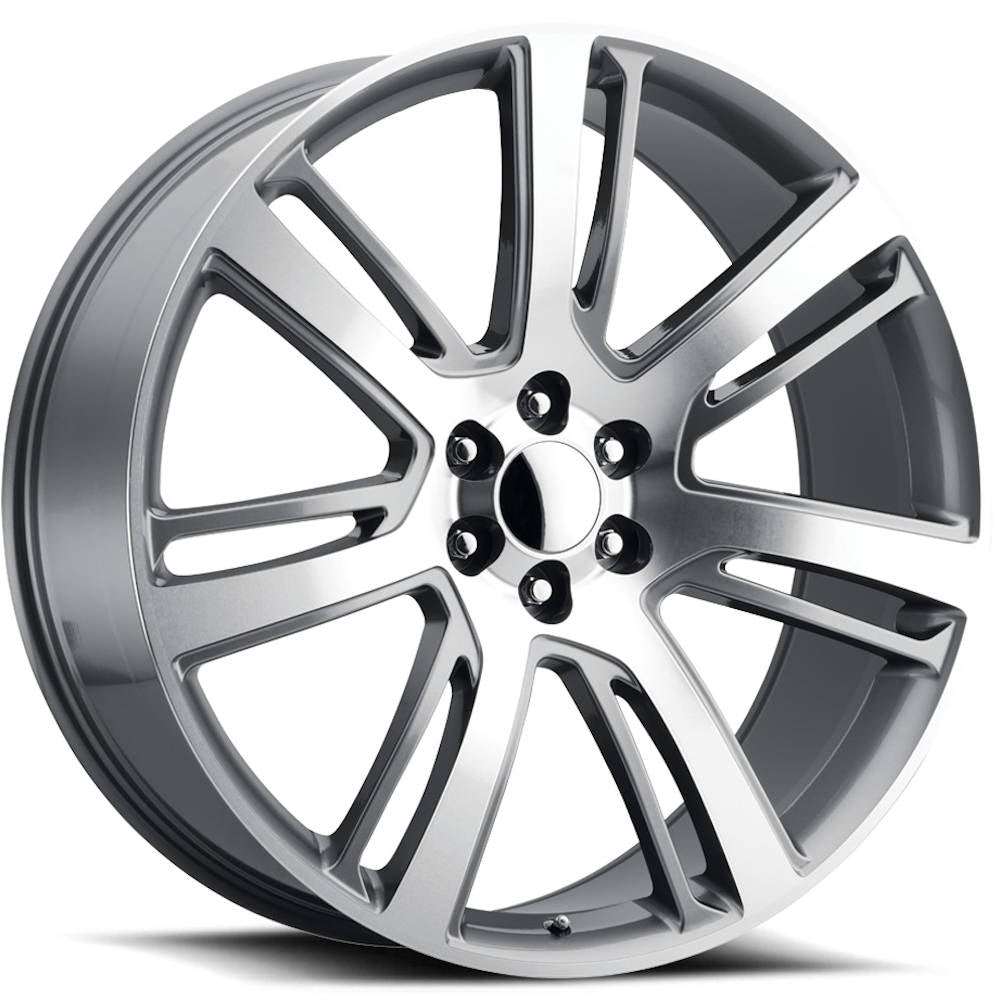 Replica Tech RT7 Gray Machined Wheel