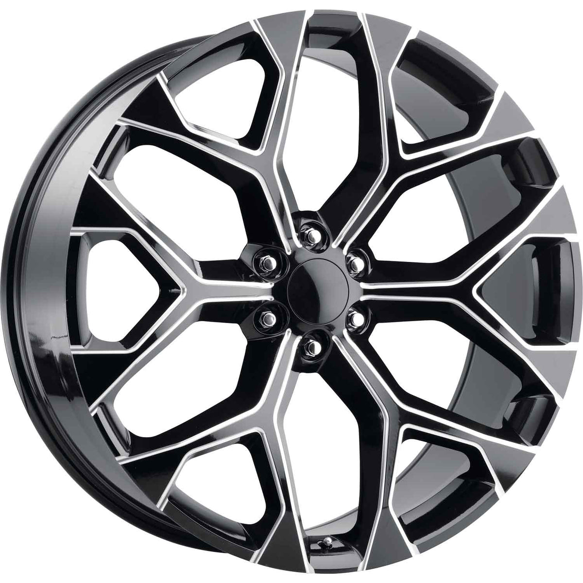 Replica Tech RT8 Black Milled Wheel