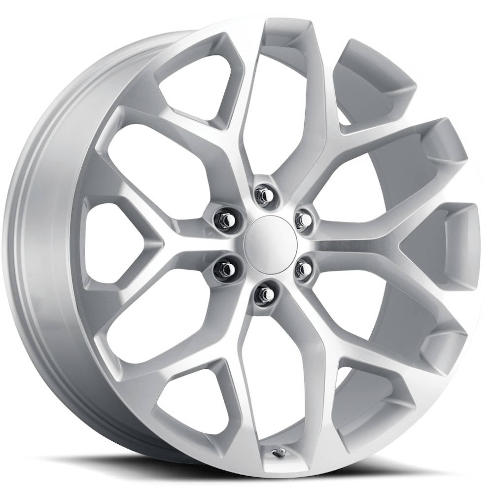 Replica Tech RT8 Silver Machined Wheel