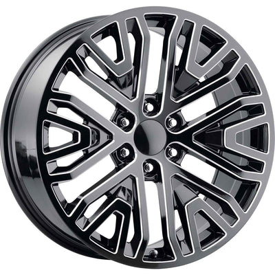 Replica Tech RT9 Black Milled Wheel