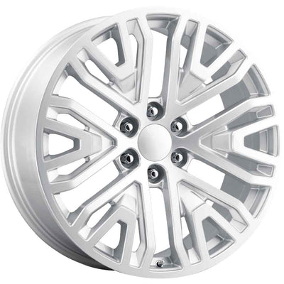 Replica Tech RT9 Silver Machined Wheel