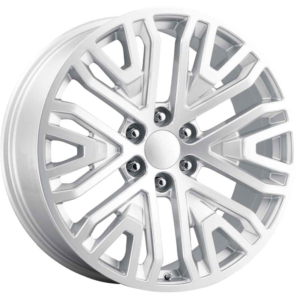 Replica Tech RT9 Silver Machined Wheel