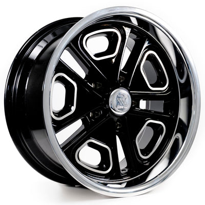 Resto Del Ray Black Milled Wheel