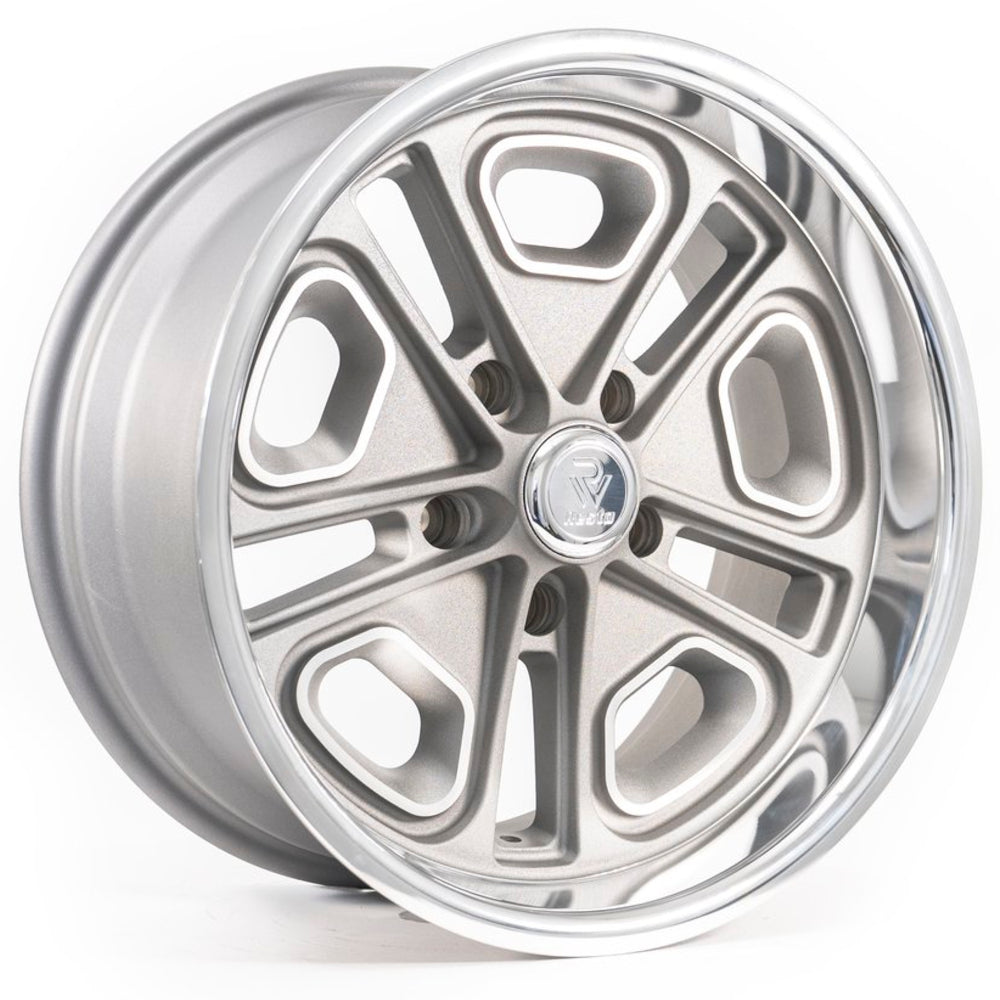 Resto Del Ray Gunmetal Milled Wheel