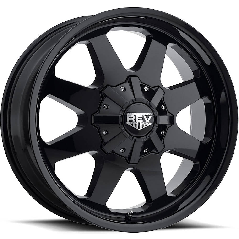Rev Offroad 823 Gloss Black Wheel