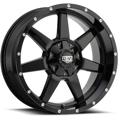 Rev Offroad 875 Gloss Black Wheel