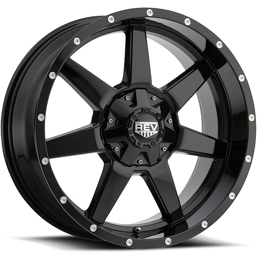 Rev Offroad 875 Gloss Black Wheel