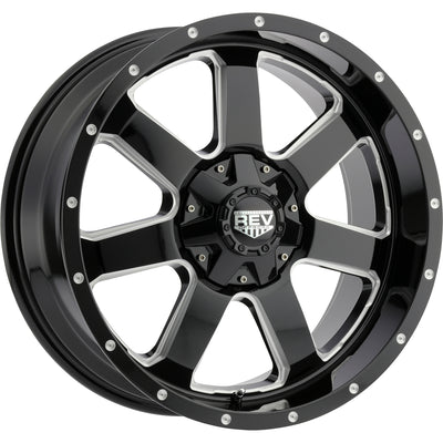 Rev Offroad 885 Black Milled Wheel