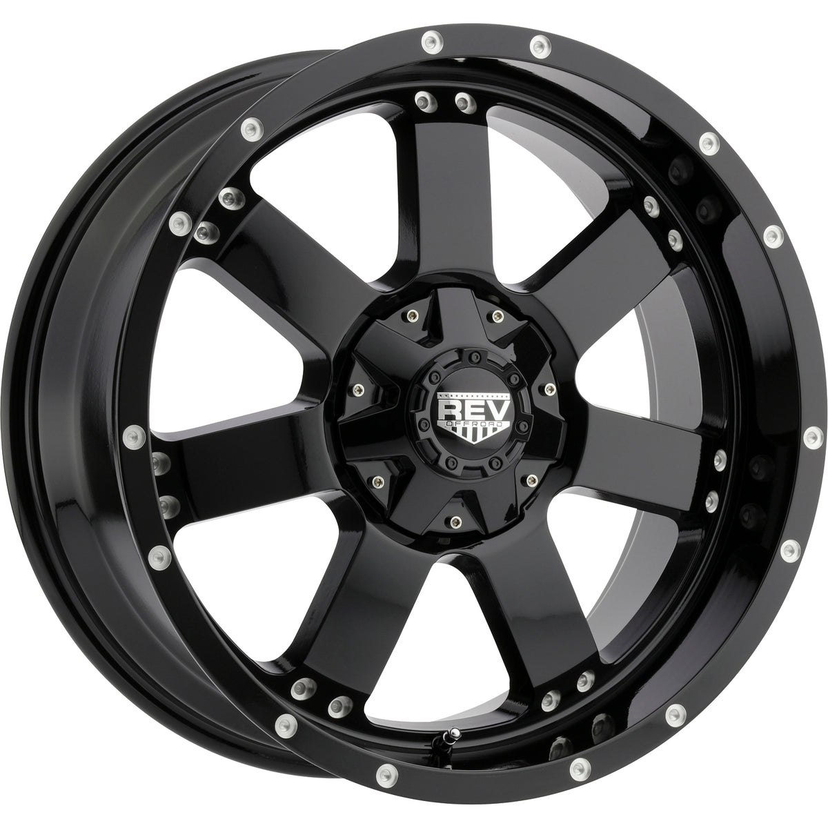 Rev Offroad 885 Gloss Black Wheel