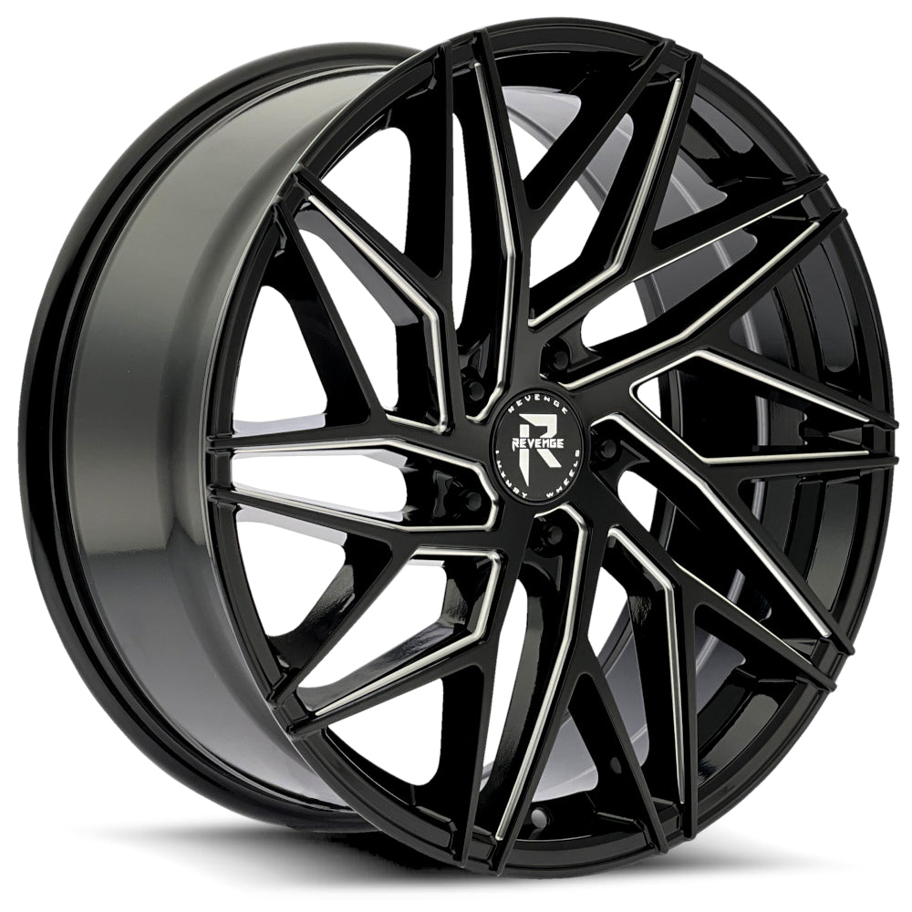 Revenge Luxury RL-102 Black Wheel