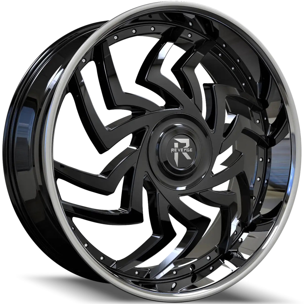 Revenge Luxury RL-107 Black Wheel