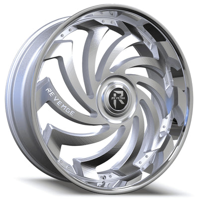 Revenge Luxury RL-108 Silver Wheel