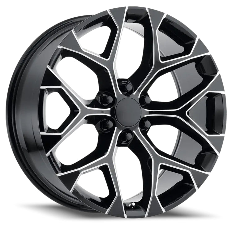 Revenge OE Proline RS-12 Black Milled Wheel