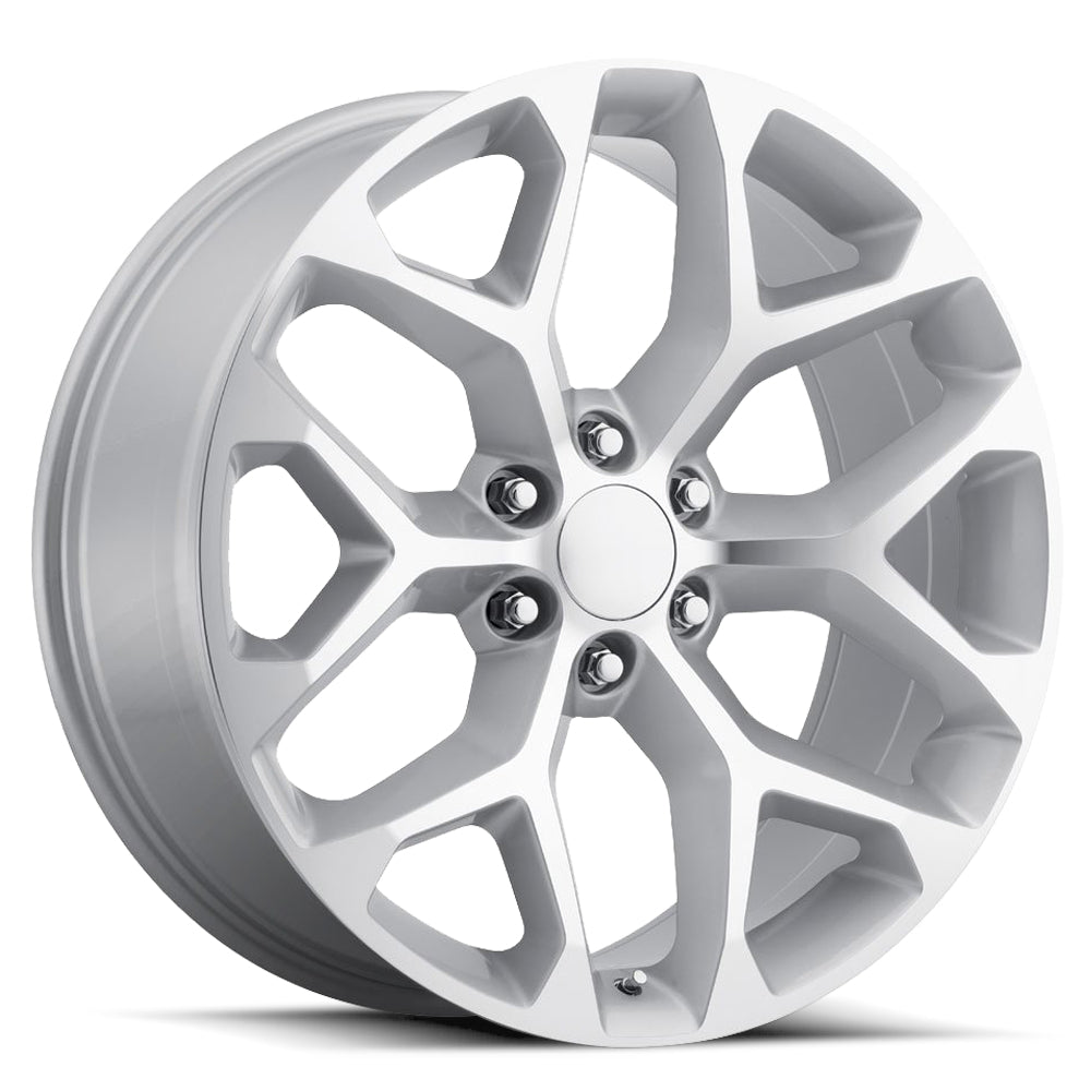 Revenge OE Proline RS-12 Silver Machined Wheel