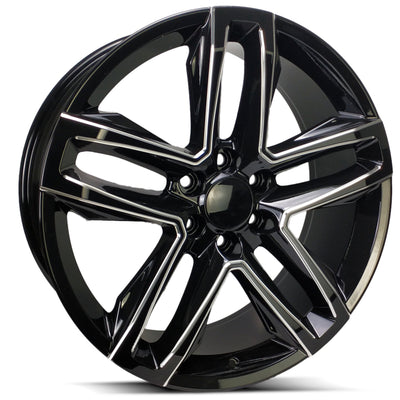 Revenge OE Proline RS-20 Black Milled Wheel