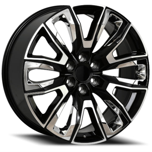 Revenge OE Proline RS-41 Black Machined Wheel