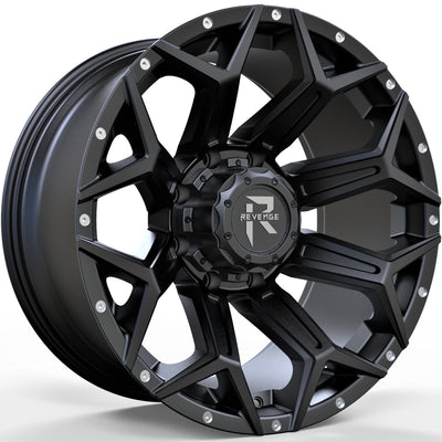 Revenge Offroad RV-202 Satin Black Wheel
