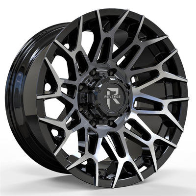 Revenge Offroad RV-203 Black Machined Wheel