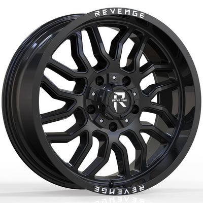 Revenge Offroad RV-205 Gloss Black Wheel
