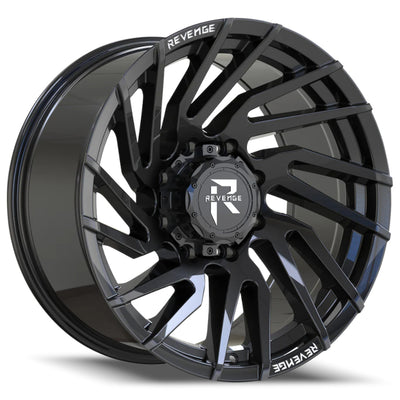 Revenge Offroad RV-207 Gloss Black Wheel