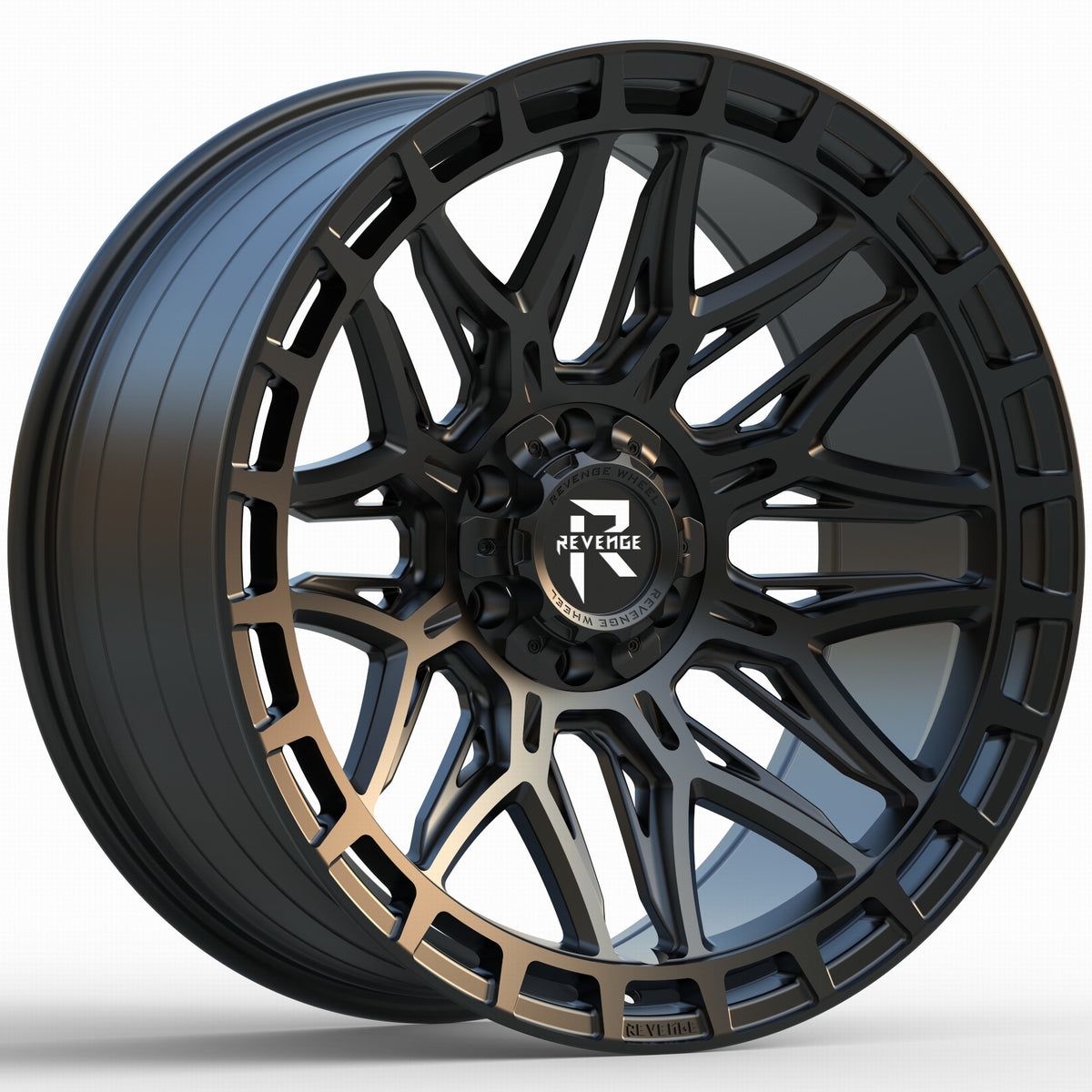 Revenge Offroad RV-208 Gloss Black Wheel