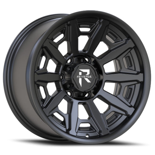 Revenge Offroad RV-304 Satin Black Wheel