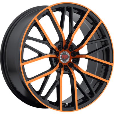 Revolution Racing RR07 Black Orange Wheel
