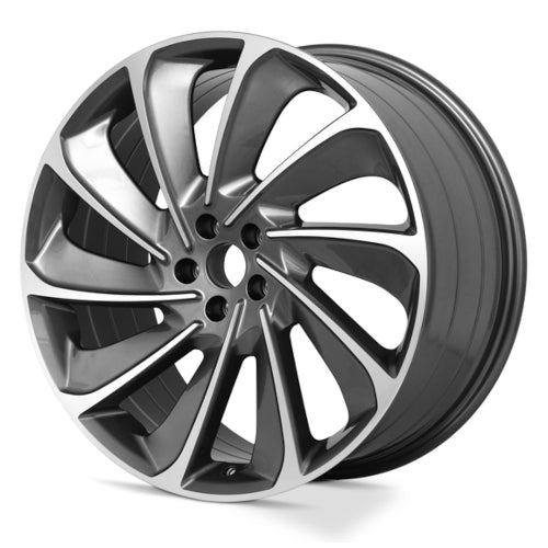 Road Ready RRW-10218 Gray Machined Wheel