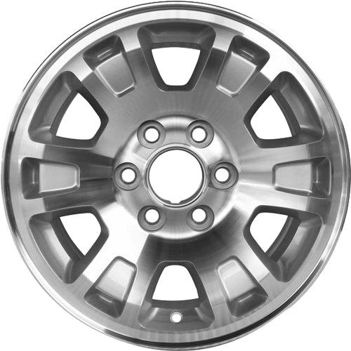 Road Ready RRW-5222 Silver Machined Wheel