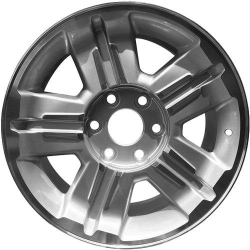 Road Ready RRW-5353 Silver Machined Wheel