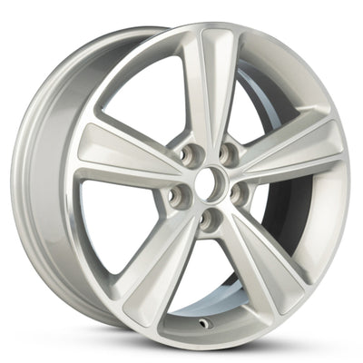 Road Ready RRW-5522 Silver Machined Wheel