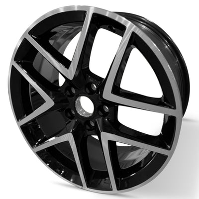 Road Ready RRW-60318A Black Machined Wheel