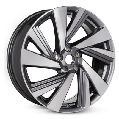 Road Ready RRW-62707 Gray Machined Wheel