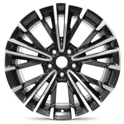 Road Ready RRW-62722 Black Machined Wheel